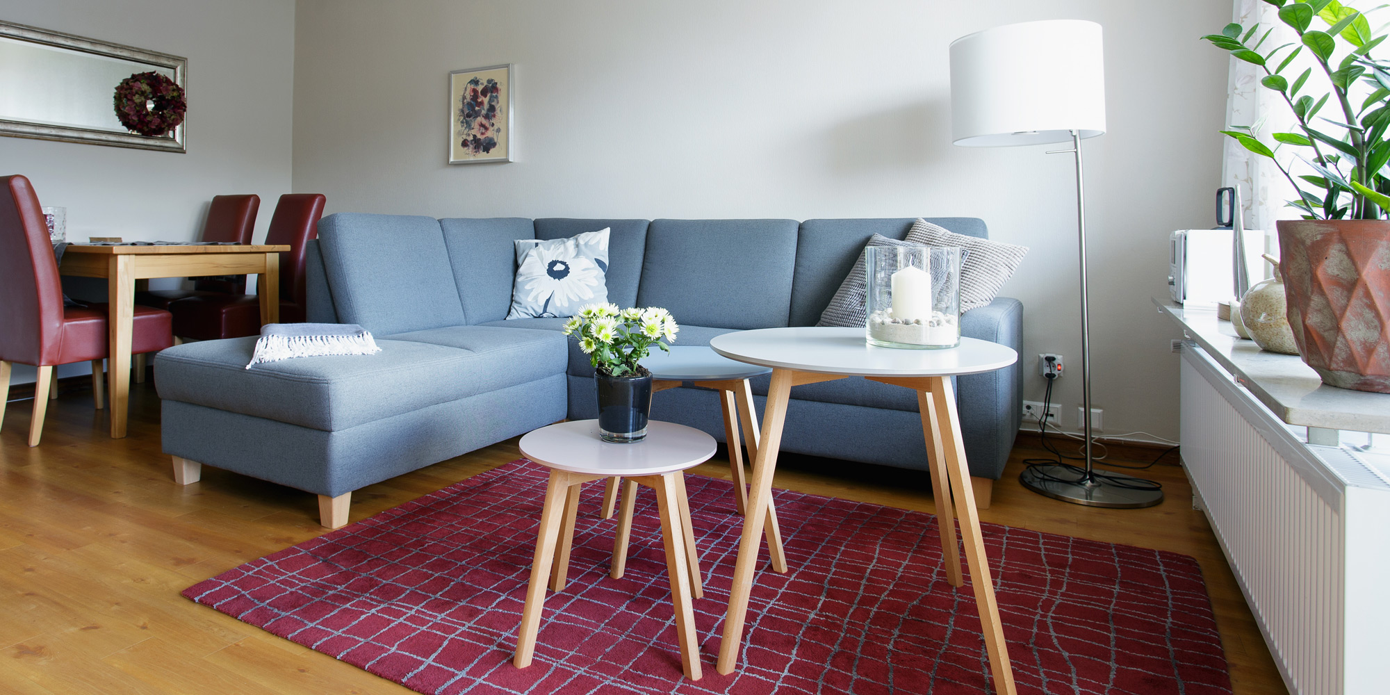 Ansicht des Wohnzimmers